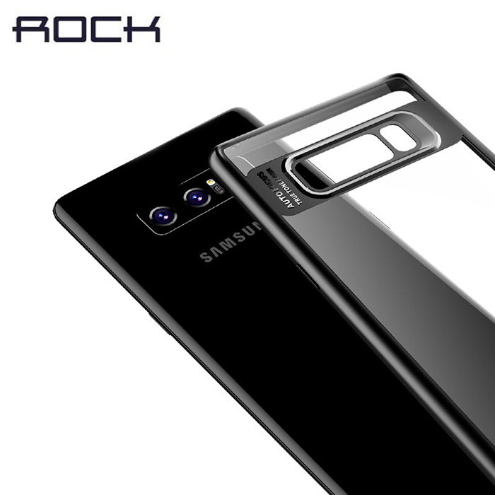 Ốp Lưng Samsung Galaxy Note 8 Chống Sốc Hiệu Rock được thiết kế rất đẹp sang trọng, tạo nên khác biệt lớn cho người sử dụng, viền máy ôm khít vào thân máy giúp cố định chắc chắn phần thân, an toàn hơn trong quá trình sử dụng không lo rơi rớt 